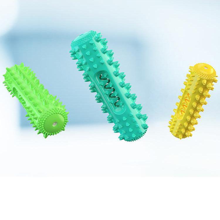 Pet Dental Delight: Interactive Dog Toothbrush And Teething Toy
