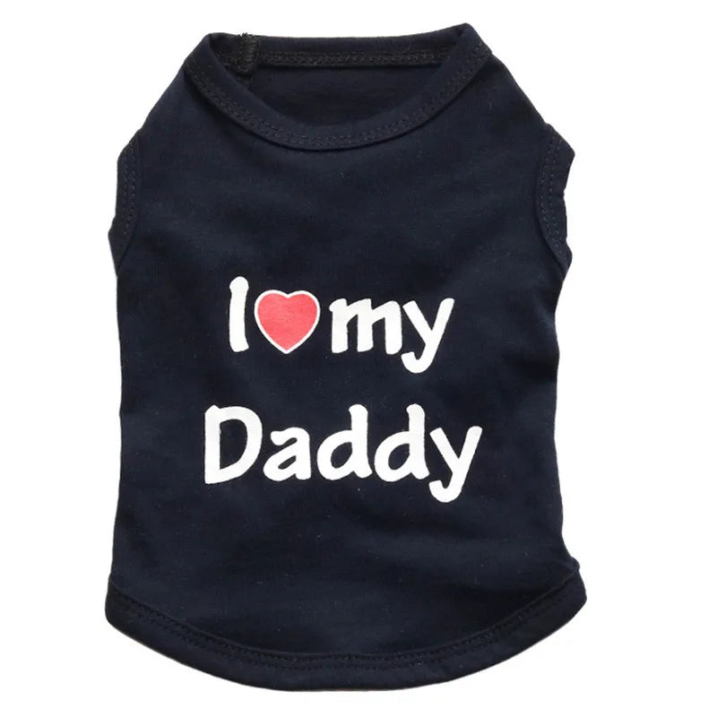 These cute t-shirts are the perfect shirts for outdoor playtime. Soft cotton allows your fur baby  to stay cool and stylish at the same time. They fit cats and small breed dogs like Chihuahuas or Yorkies. With several colors