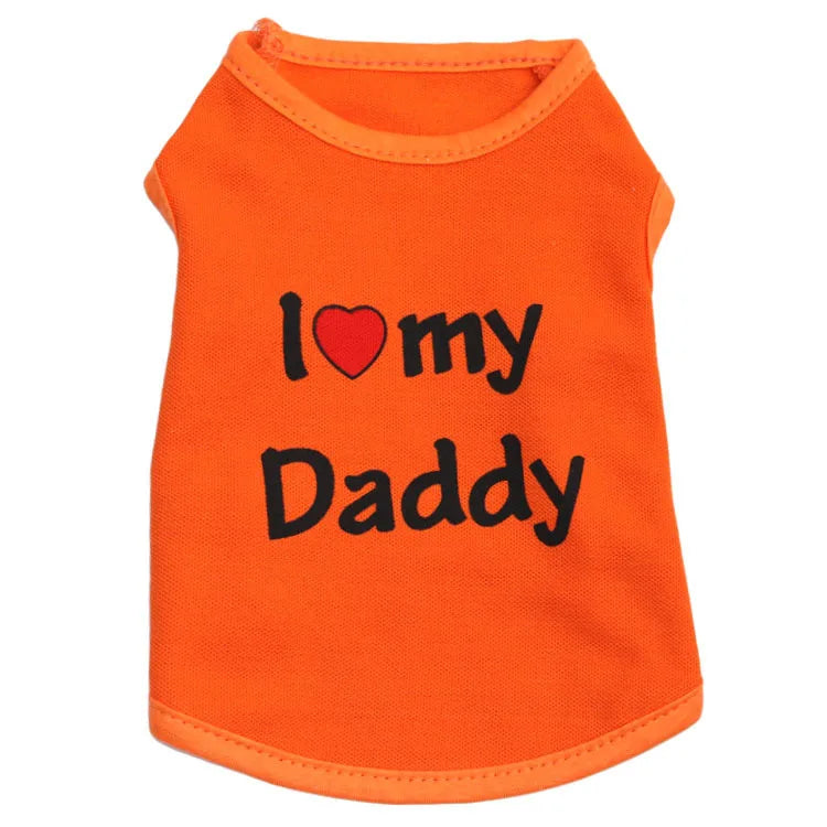 These cute t-shirts are the perfect shirts for outdoor playtime. Soft cotton allows your fur baby  to stay cool and stylish at the same time. They fit cats and small breed dogs like Chihuahuas or Yorkies. With several colors