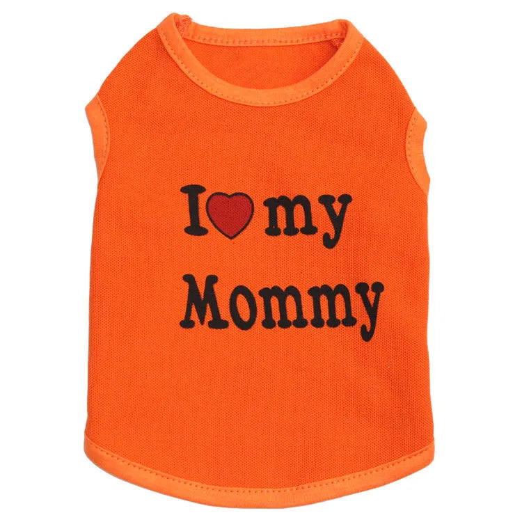 These cute t-shirts are the perfect shirts for outdoor playtime. Soft cotton allows your fur baby  to stay cool and stylish at the same time. They fit cats and small breed dogs like Chihuahuas or Yorkies. With several colors