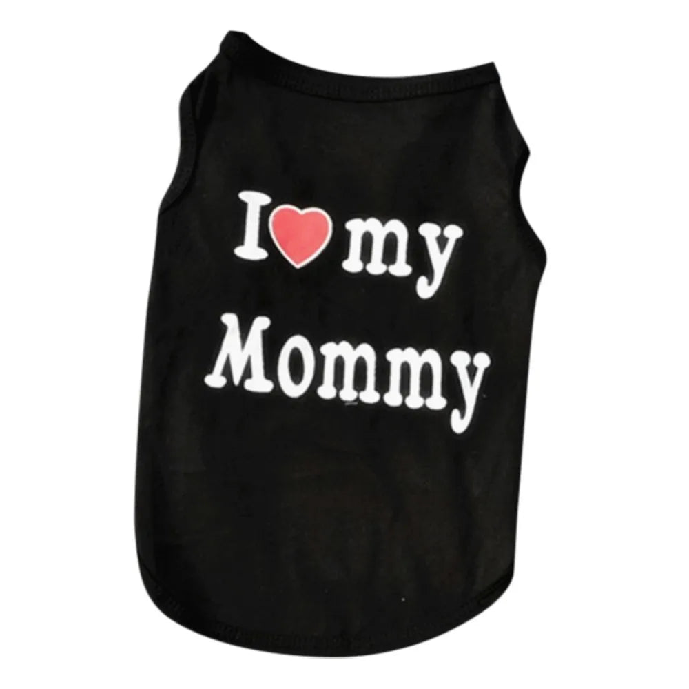 These cute t-shirts are the perfect shirts for outdoor playtime. Soft cotton allows your fur baby  to stay cool and stylish at the same time. They fit cats and small breed dogs like Chihuahuas or Yorkies. With several colors