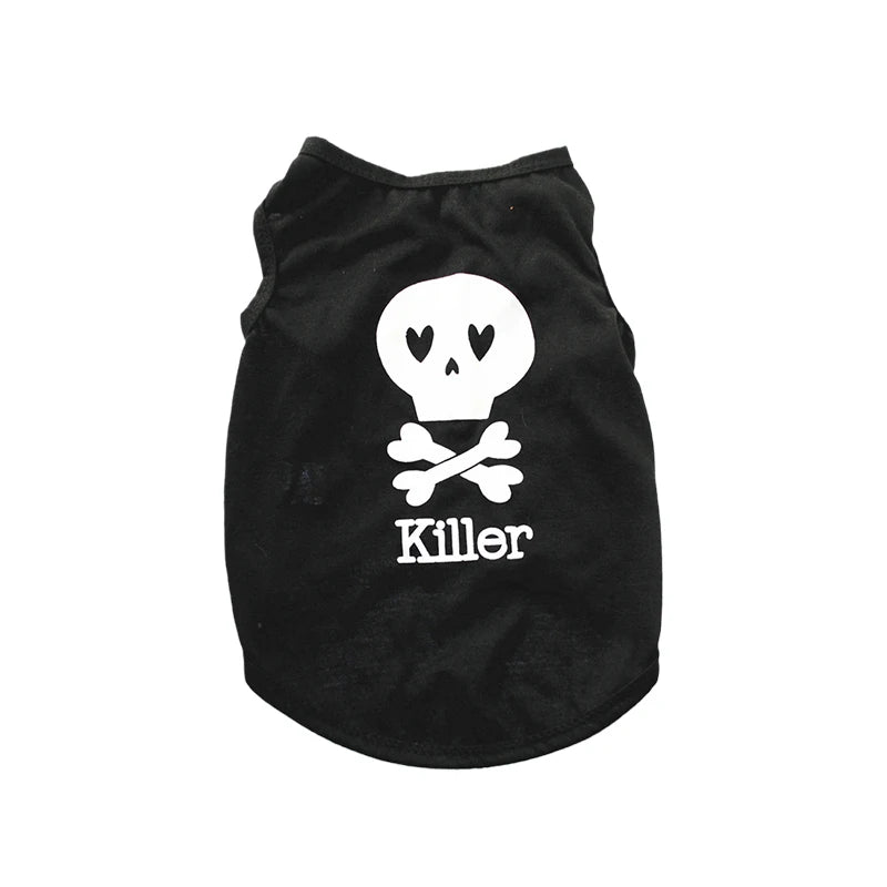 100% Cotten Printed T-Shirts     These Adorable Shirts Come in Sizes XS-L.   With A Variety of Prints to choose from you can match your fur baby with your style or mood for the day.