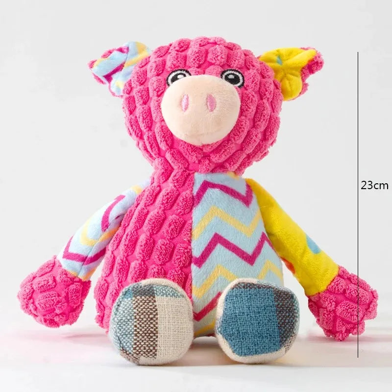 A Bite Resistant Interactive Squeaky Toy  This Toy Will Have Your Fur Baby Playing For Hours. It Has Multiple Sounds To Get Your Babies Attention.  Pet Dog Teeth Cleaning Chew Toy Pet Supplies