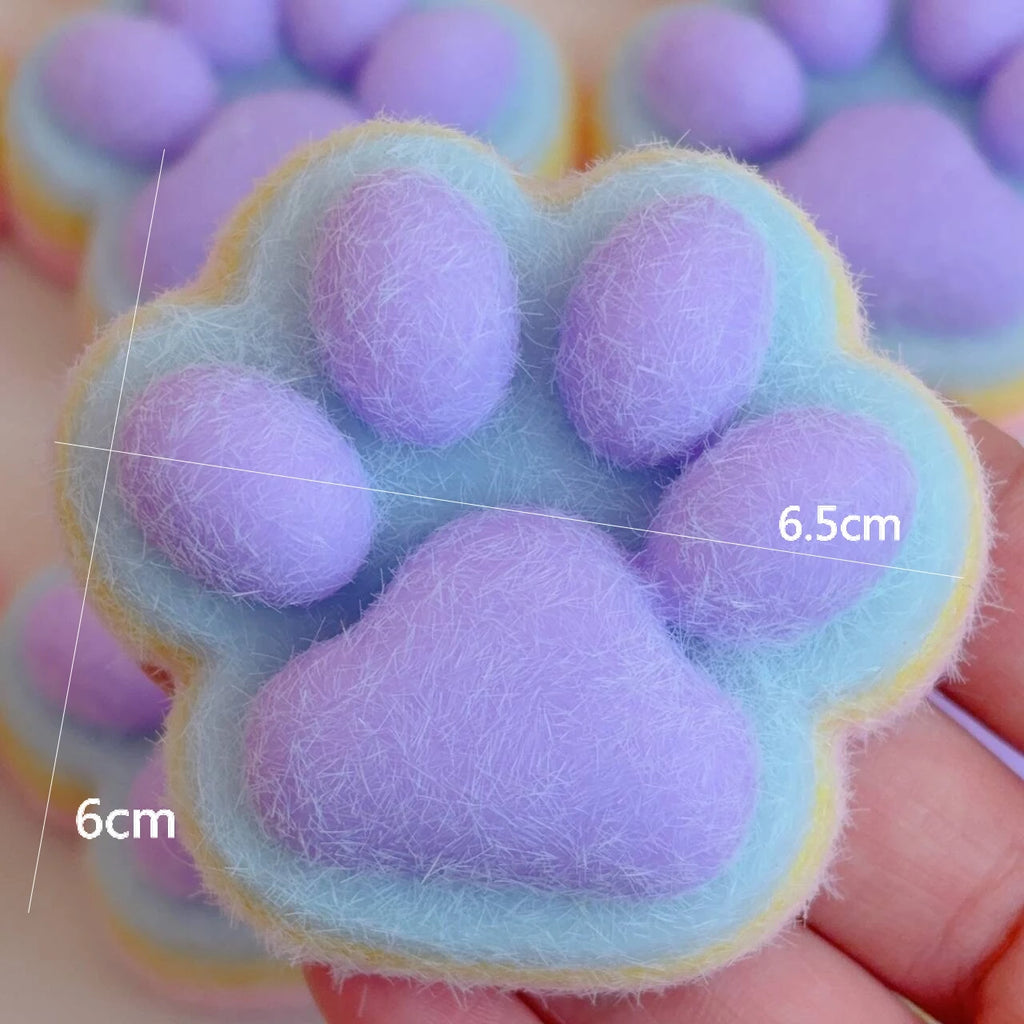 These soft, squishy, brightly colored fidget toys are the perfect stress relieving toys. The cats paw shape is super cute.