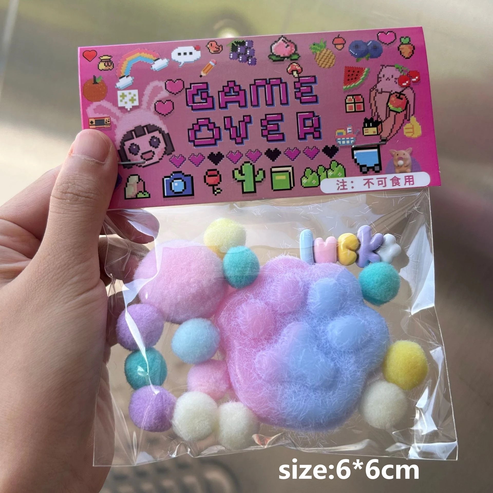 These soft, squishy, brightly colored fidget toys are the perfect stress relieving toys. The cats paw shape is super cute.