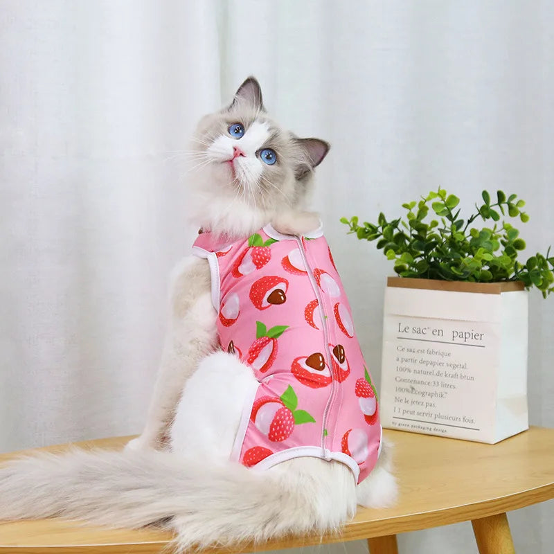 These Adorable Recovery Suits are Made with Purpose. Most Fur Babies Tend to Lick and Scratch at the Wounds when They have Been Fixed. These Suits were Made to Serve Multiple Purposes.  Once They Have Recovered from Surgery T