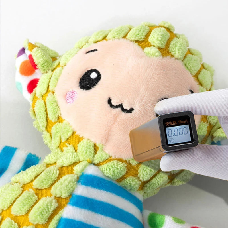 A Bite Resistant Interactive Squeaky Toy  This Toy Will Have Your Fur Baby Playing For Hours. It Has Multiple Sounds To Get Your Babies Attention.  Pet Dog Teeth Cleaning Chew Toy Pet Supplies