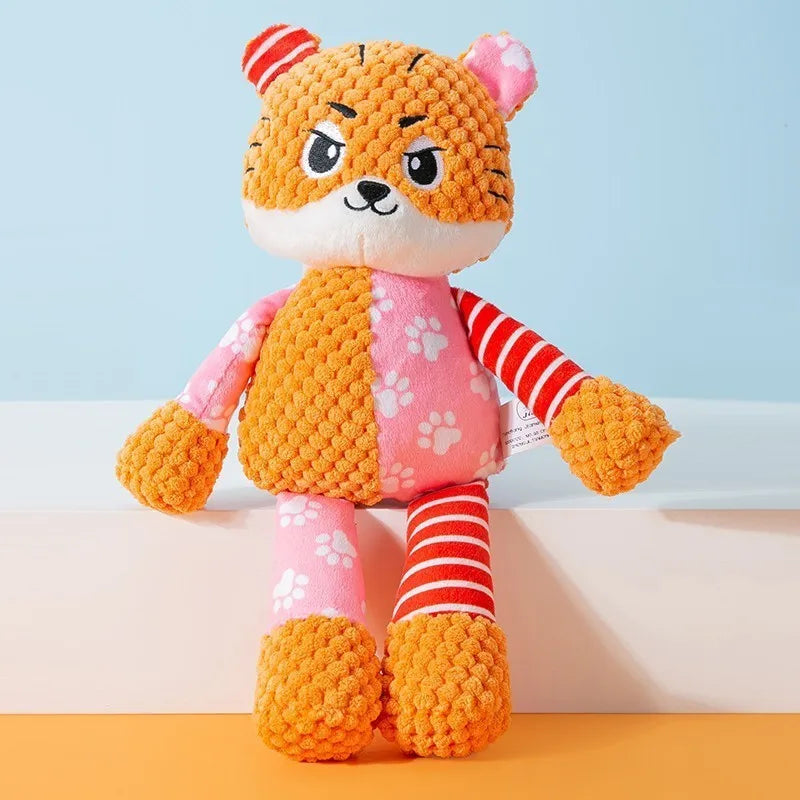 A Bite Resistant Interactive Squeaky Toy  This Toy Will Have Your Fur Baby Playing For Hours. It Has Multiple Sounds To Get Your Babies Attention.  Pet Dog Teeth Cleaning Chew Toy Pet Supplies