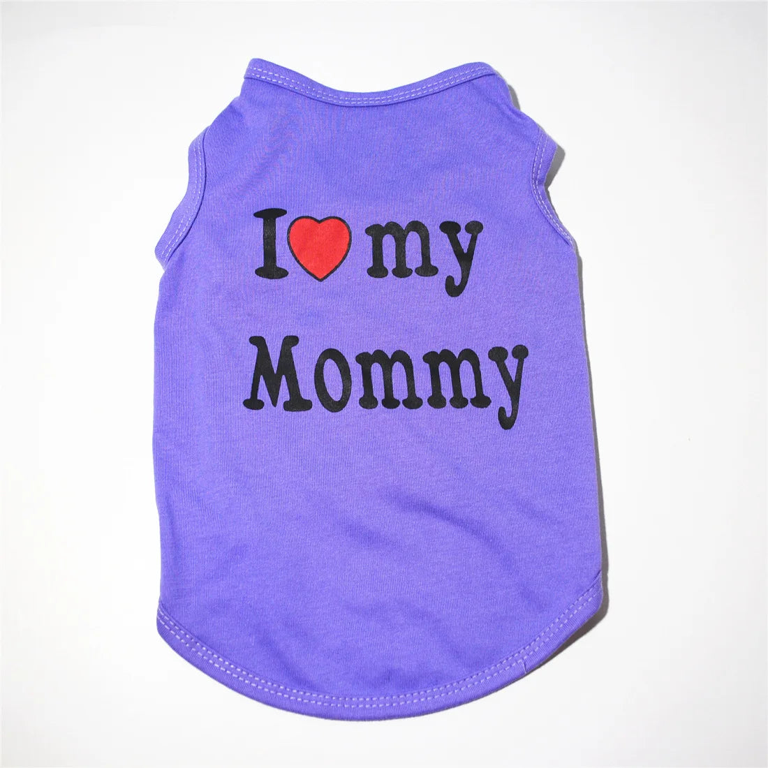 These cute t-shirts are the perfect shirts for outdoor playtime. Soft cotton allows your fur baby  to stay cool and stylish at the same time. They fit cats and small breed dogs like Chihuahuas or Yorkies. With several colors