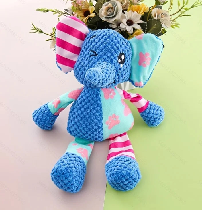 A Bite Resistant Interactive Squeaky Toy  This Toy Will Have Your Fur Baby Playing For Hours. It Has Multiple Sounds To Get Your Babies Attention.  Pet Dog Teeth Cleaning Chew Toy Pet Supplies