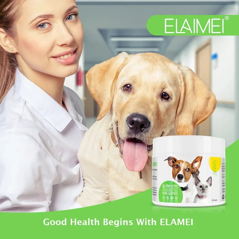 Pet ear cleaning cotton pads These pads can be used for cats, dogs or any small furry friend. They make cleaning their ears super simple. With less bulk than a ordinary rag, its easier to get into even the smallest of ears.