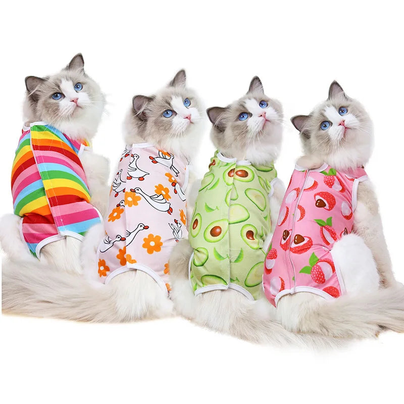 These Adorable Recovery Suits are Made with Purpose. Most Fur Babies Tend to Lick and Scratch at the Wounds when They have Been Fixed. These Suits were Made to Serve Multiple Purposes.  Once They Have Recovered from Surgery T